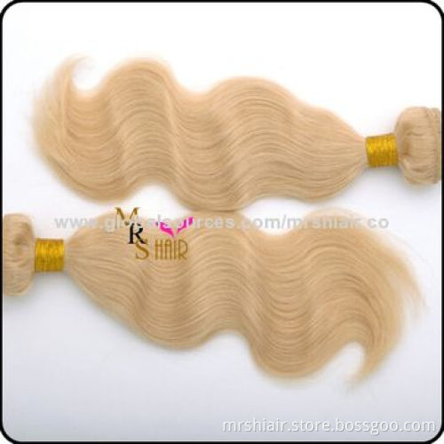 22-inch Unprocessed Natural Color Bobby Wave Brazilian Virgin Hair Weave